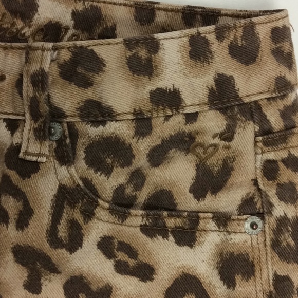 Justice Animal Print Girls Shorts Simply Low 10R - Picture 3 of 5